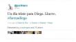 Usuarios de Twitter se solidarizan por muerte de la madre de @MaradonaDA