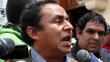 El Congreso citará a Gregorio Santos por el paro antiminero