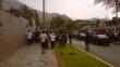 Falsa alarma de bomba obligó a evacuar la UPC en Surco