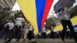 Colombianos marchan contra las FARC