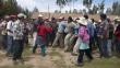 Chota: ronderos retuvieron a funcionarios mineros por más de seis horas