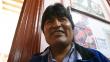 Evo Morales ya está en Cusco