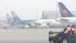 Neblina retrasa vuelos en el Callao