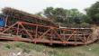 Puente colapsó en Lambayeque