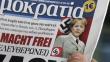 Diario griego viste a Merkel de nazi