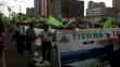 Fotos de la ‘Marcha del agua’ en Lima