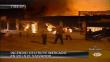 Incendio arrasa 264 puestos en mercado de Villa el Salvador