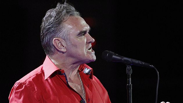 Morrissey cantó durante aproximadamente 70 minutos. (Reuters)
