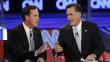 Romney y Santorum se dijeron de todo en debate de Arizona