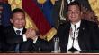 Humala y Correa en Chiclayo