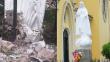Destruyen estatua de Virgen de Fátima