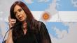 Cristina Fernández sufre abrupta caída en su aprobación