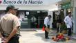 Policía muere en asalto a Banco de la Nación en Ate
