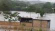 Pueblos de la región San Martín inundados por fuertes lluvias   