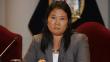 Critican defensa de Keiko del autogolpe del 5 de abril