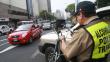 Lima: 1,200 vehículos multados a diario por exceso de velocidad