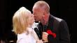 Meryl Streep y Sting se besan por la Amazonía