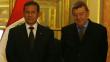 Ollanta Humala sí viaja a Colombia