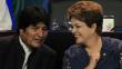 Evo Morales a Dilma Rousseff: “Es toda una madre para Bolivia”