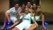 Alegría se desbordó en camarín del Real Madrid
