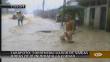 Tarapoto: Torrencial lluvia de ocho horas anegó cientos de viviendas