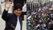 Protestas sociales van en aumento en Bolivia