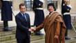 Muamar Gadafi habría aportado para la campaña de Nicolas Sarkozy 