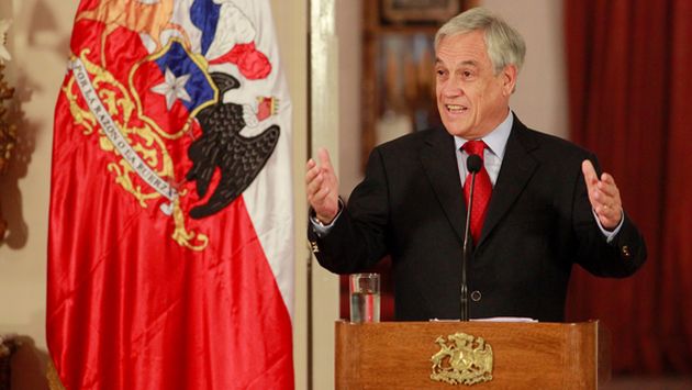 Aprobación de Sebastián Piñera llegó a un 26%. (El Mercurio)
