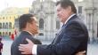 Alan García: “Tengo un balance positivo del gobierno de Humala”