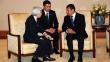 Ollanta Humala se reunió con emperador Akihito en Japón