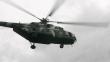 Un oficial muerto deja caída de helicóptero policial en Satipo
