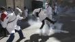 Violentos disturbios en La Paz