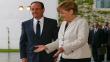 Un rayo impactó en el avión de Hollande y retrasó su cita con Merkel