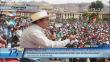 Gregorio Santos incita a levantarse contra Ollanta Humala