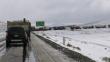 Tránsito se restablece en Carretera Central tras fuerte nevada