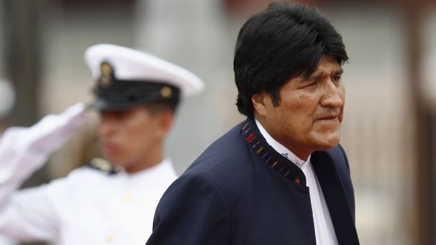 Morales habló desde La Paz a su regreso de Italia y Holanda. (Reuters)