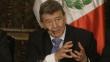 Roncagliolo: "Demanda del Perú ante La Haya no es un acto inamistoso"