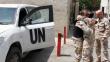 Misión ONU suspende sus actividades