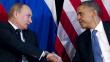 Obama y Putin piden alto al fuego en Siria
