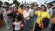 La 'Marcha de embarazadas' contra Conga fracasa en Cajamarca