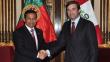 Ollanta Humala: "Perú y Portugal son economías complementarias"