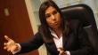 Tania Quispe defiende aumento de sueldo
