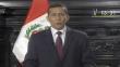 Ollanta Humala: “Conga va, pero primero está el agua”