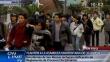 Protestas en San Marcos: 5 estudiantes detenidos y 2 policías heridos