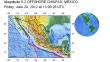 Sismo de 5.2 grados sacude Guatemala