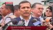 Humala advierte a antimineros: “Tendrán que asumir las consecuencias”