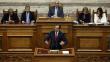 Samaras recibió el voto de confianza del Parlamento griego
