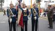 Delegaciones de Chile y Ecuador iniciaron Gran Parada Militar