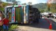 Moyobamba: Accidente deja dos muertos y 17 heridos