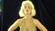 Alessandra Denegri se luce como Marilyn Monroe